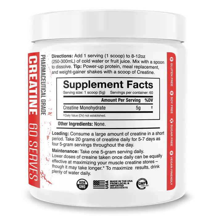 JNX Sports The Curse Micronized Creatine Monohydrate-300G-60Serv.-Unflavored