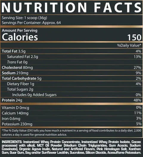 Nutrex Research 100% Pure Whey Protein Powder Premium Muscle Support- Chocolate-64Serving-2272g