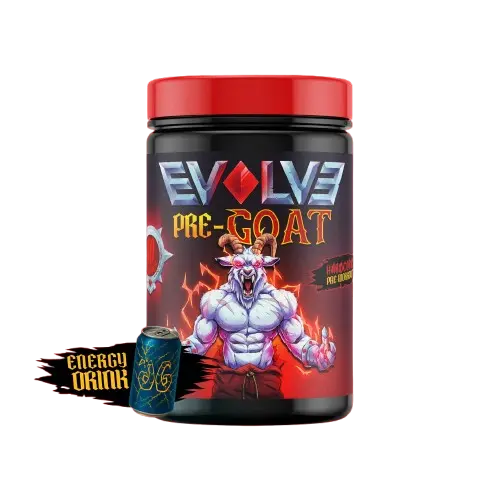 Evolve Pre-Goat -565Gm-40Serv-Energy Drink