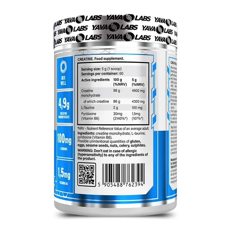 Yava Labs Creatine Pure-60Serving - 300g