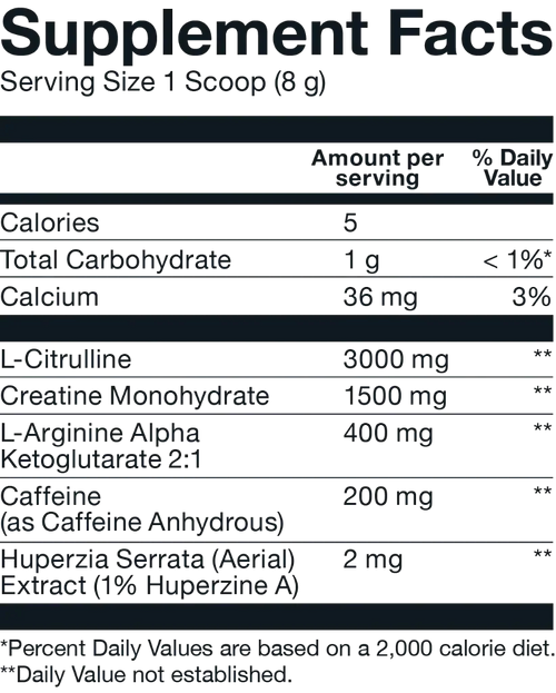 Basic Pre Workout-30Serv-240g-Miami Vice