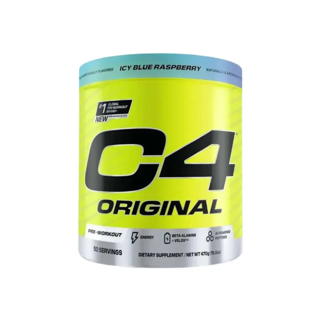 Cellucor C4 Original Pre-Workout-50Serv-Ice Blue Raspberry