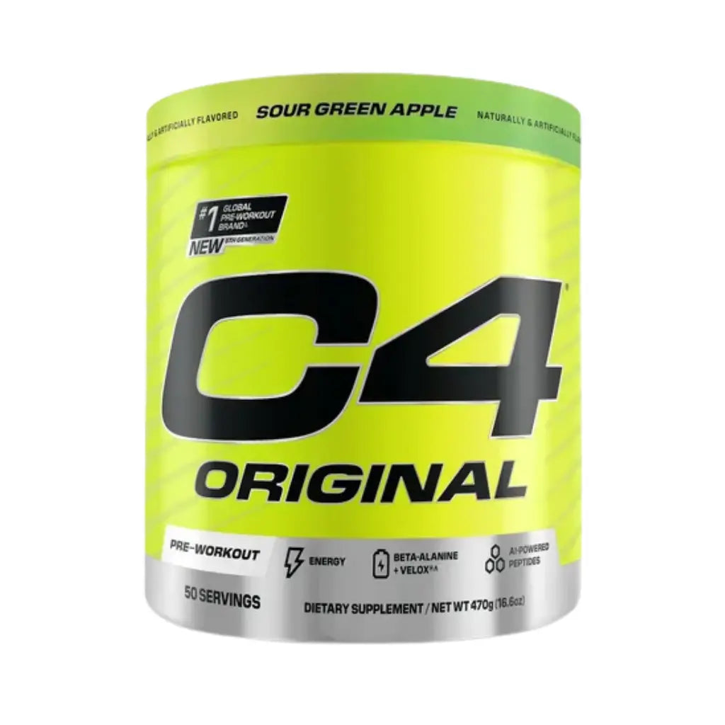 Cellucor C4 Original New Pre-Workout-30Serv-Sour Green Apple