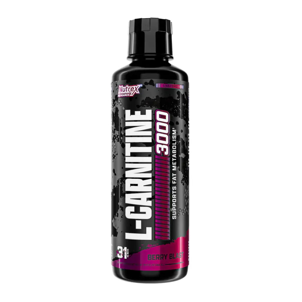 Nutrex L-Carnitine 3000 -31Serv -Berry Blast