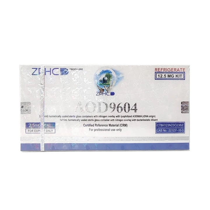 AOD 9604 ZPHC — 12.5 mg (5 vials × 2.5 mg)