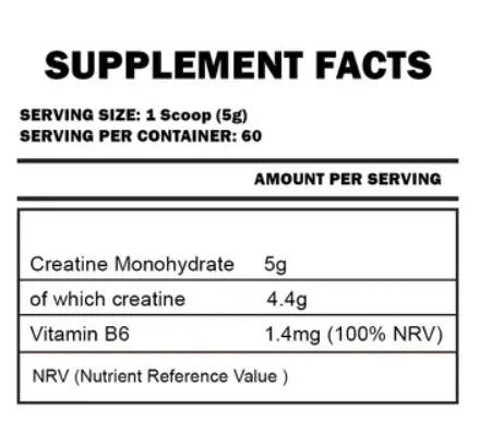 Kevin Levrone Gold Creatine-300G-60Serv.-Unflavored