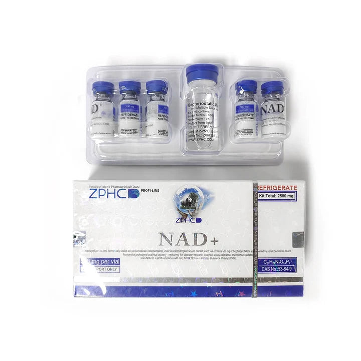 NAD+ ZPHC — 2500 mg KIT (5 vials × 500 mg)