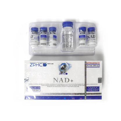 NAD+ ZPHC — 2500 mg KIT (5 vials × 500 mg)