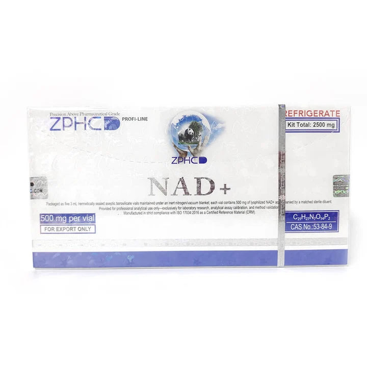 NAD+ ZPHC — 2500 mg KIT (5 vials × 500 mg)