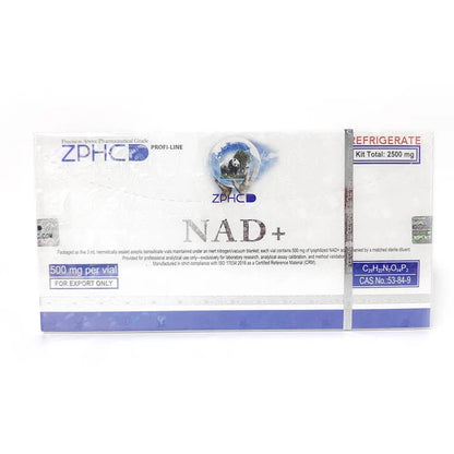 NAD+ ZPHC — 2500 mg KIT (5 vials × 500 mg)