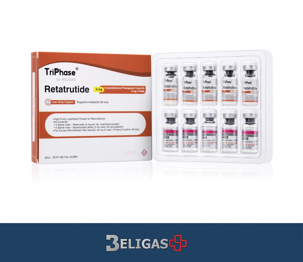 TriPhase Retatutide 5mg x 5 Vials