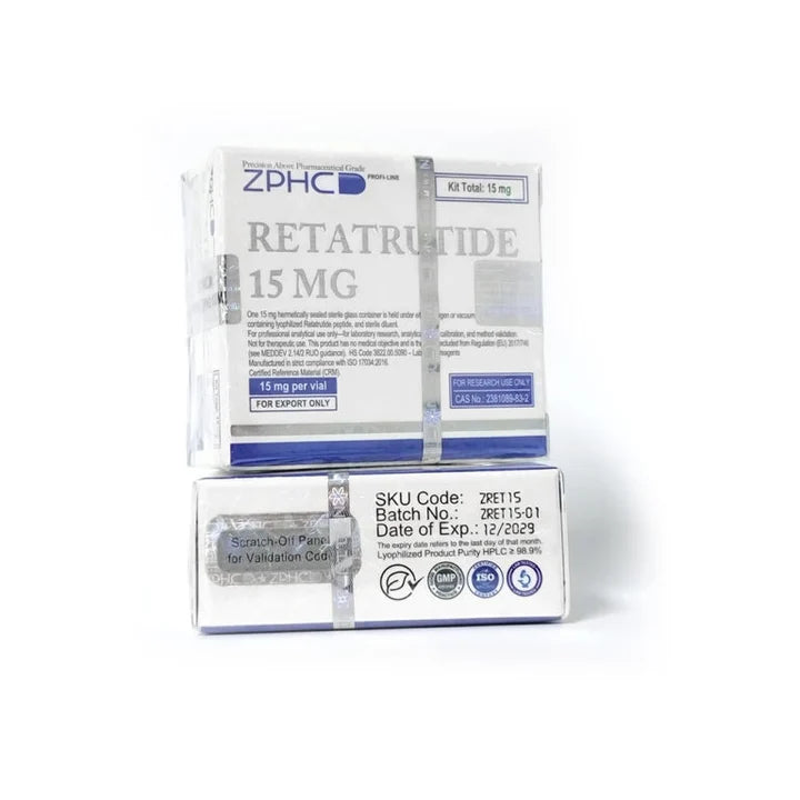RETATRUTIDE 15 MG – 1 VIAL ZPHC