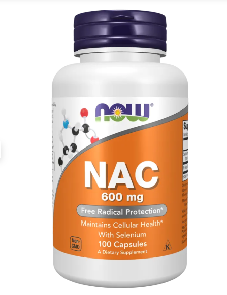 Now Foods,Nac 600Mg-100Capsules-100Serv