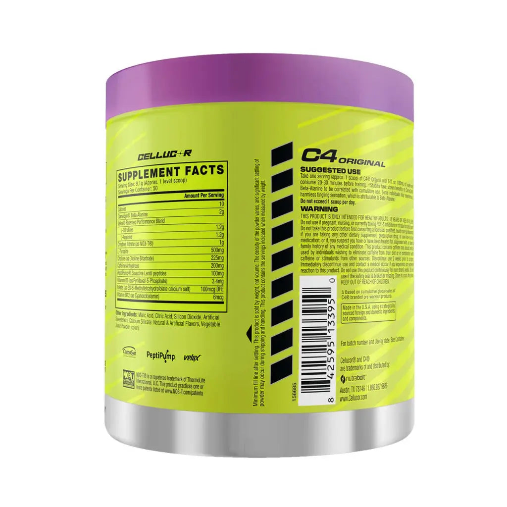 Cellucor C4 Origina New Pre-Workout-30Serv-Grape