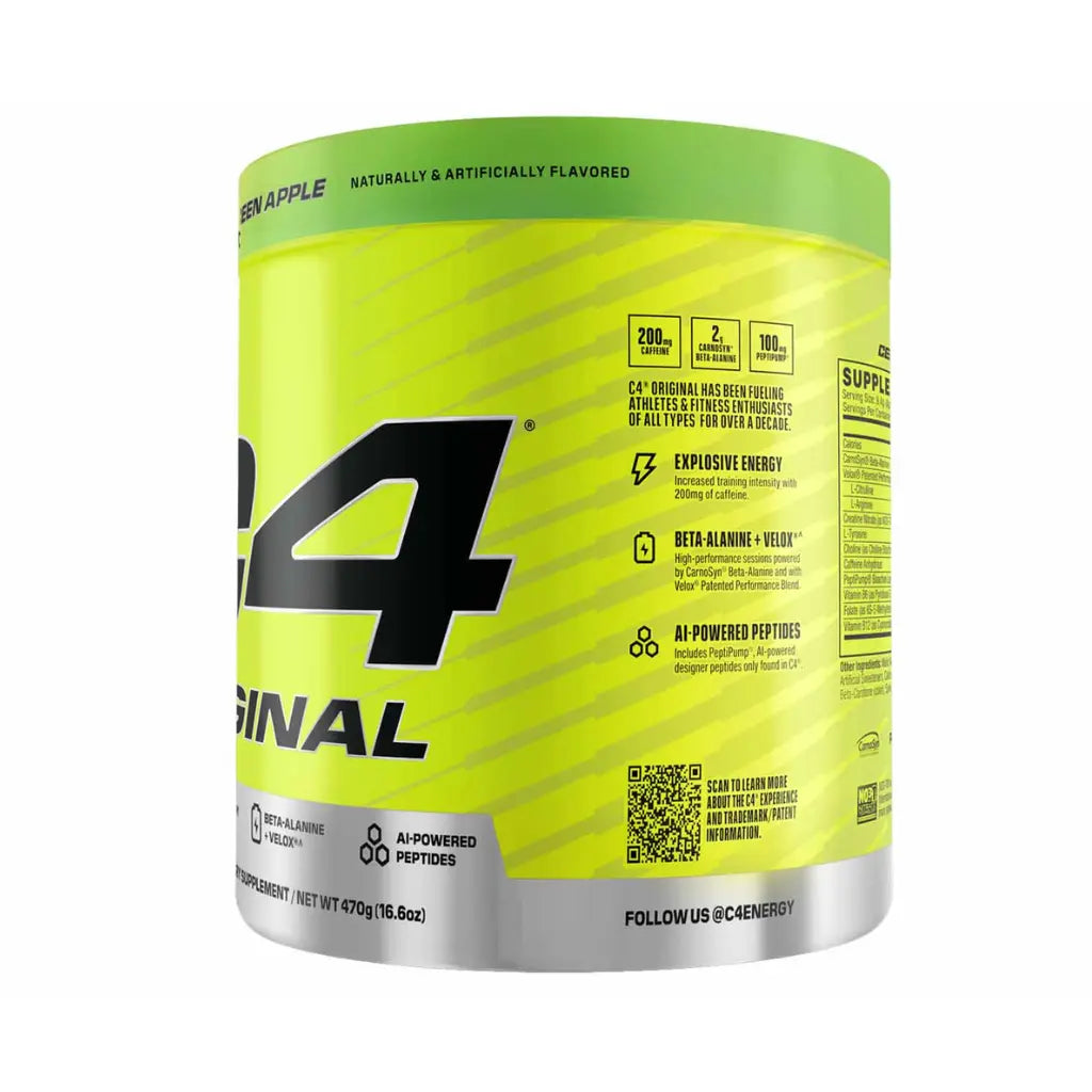 Cellucor C4 Original New Pre-Workout-30Serv-Sour Green Apple