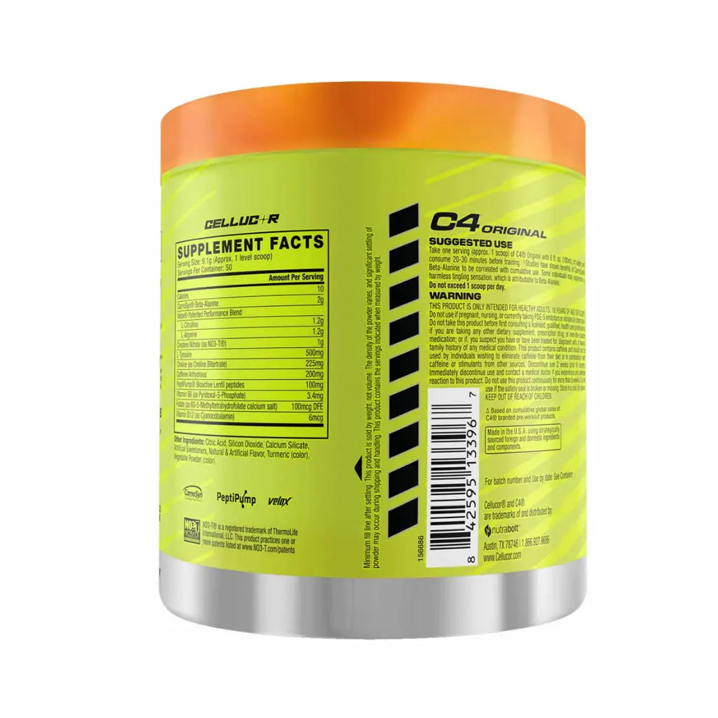 Cellucor C4 Origina New Pre-Workout-30Serv-Orange