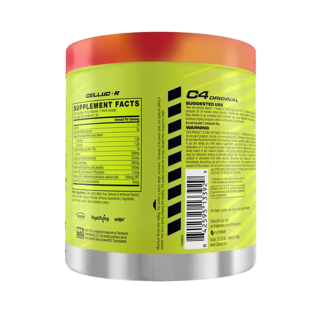 Cellucor C4 Original New Pre-Workout-30Serv-Fruit Punch