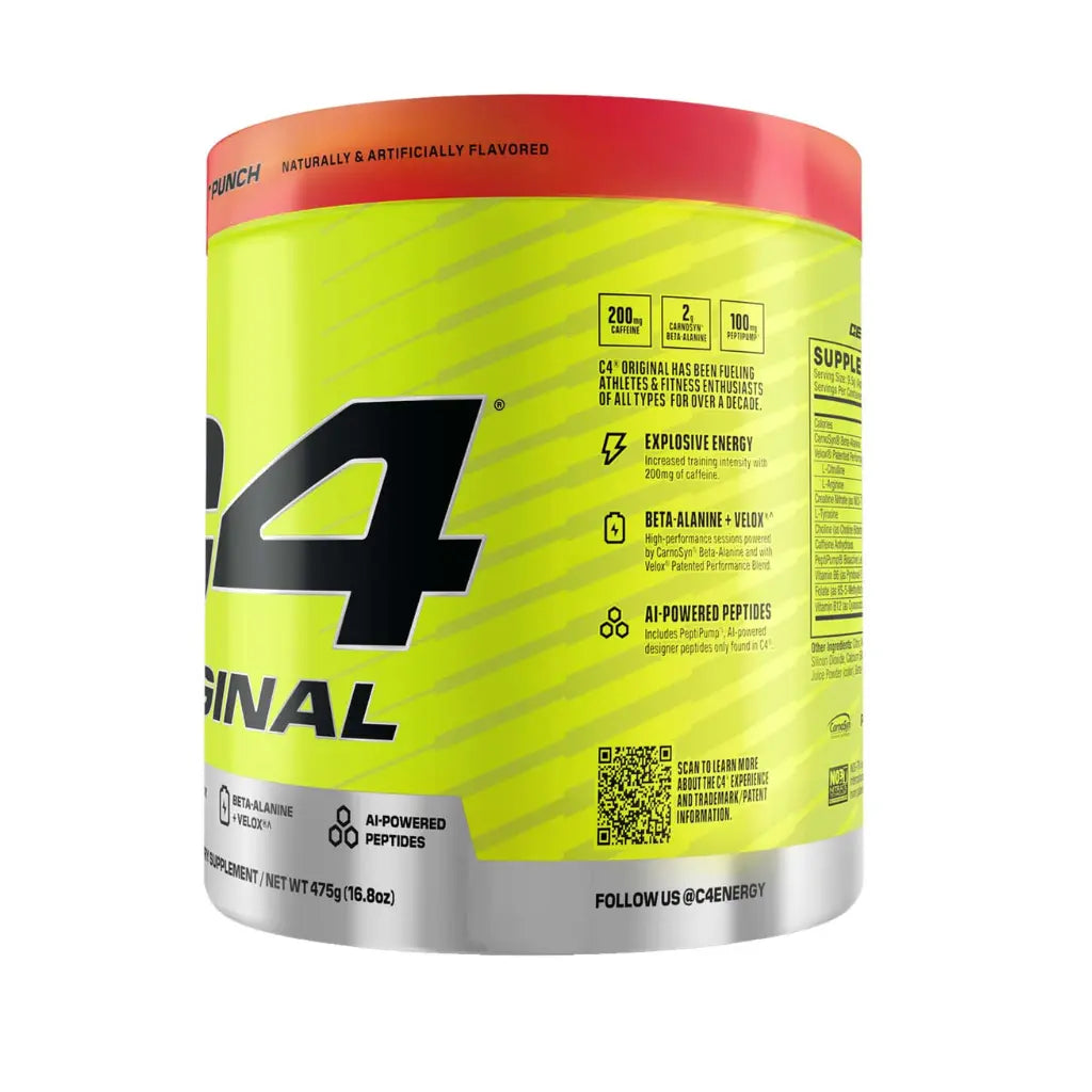 Cellucor C4 Original New Pre-Workout-30Serv-Fruit Punch