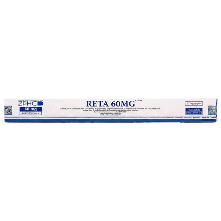 Retatrutide 60mg PEN ZPHC – (Dual-Chamber Cartridge + Sterile Water)